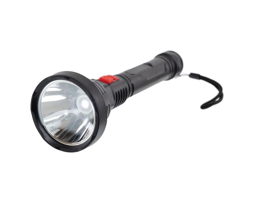 Фонарик ручной светодиодный X-BALOG BL-826-3W (пластик, OSL LED, USB-вход, l-26см, черный)