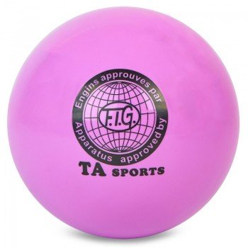 Мяч для художественной гимнастики ø20см TA SPORT SP-Sport BA-GB75 (PVC, d-20см, 400гр, цвета в ассортименте)