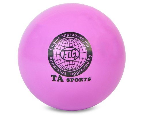 Мяч для художественной гимнастики ø20см TA SPORT SP-Sport BA-GB75 (PVC, d-20см, 400гр, цвета в ассортименте)