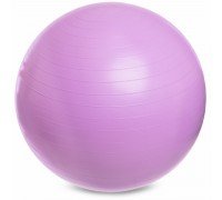Фитбол мяч для фитнеса сатин ø65см Zelart FI-1983-65 (PVC,1000г, цвета в ассортименте, ABS технология)