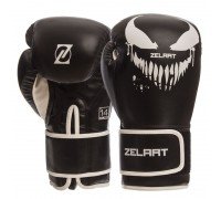 Перчатки боксерские на липучке PU Zelart BO-1370 (размер 10-14oz, цвета в ассортименте)
