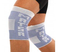 Наколенники спортивные эластичные компрессионные 2штуки MATSA MA-0026 (полиэстер, нейлон, размер M-L, цвета в ассортименте)