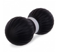 Мяч массажный двойной для МФР и самомассажа Duoball ø6,5см SP-Sport FI-0728 (TPR, размер 14x6,5см, цвета в ассортименте)