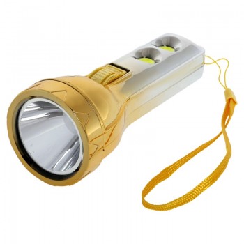 Фонарик ручной светодиодный X-BALOG GM-560 (пластик, LED, USB-вход, р-р 13х5,3см, цвета в ассортименте)