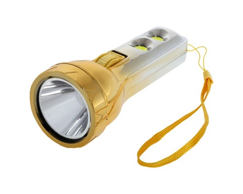 Фонарик ручной светодиодный X-BALOG GM-560 (пластик, LED, USB-вход, р-р 13х5,3см, цвета в ассортименте)