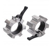 Замки быстросъемные для грифа ø50мм Lock-Jaw 2штуки Zelart TA-5109 (красный,серый,цена за 2шт, цвета в ассортименте)