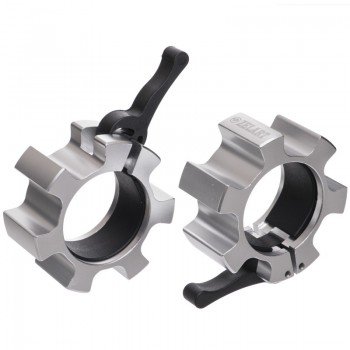 Замки быстросъемные для грифа ø50мм Lock-Jaw 2штуки Zelart TA-5109 (красный,серый,цена за 2шт, цвета в ассортименте)