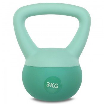 Гиря мягкая SP-Sport SOFT KETTLEBELL FI-0122-3 3кг (верх-PVC+TPR, наполнитель-песок, цвета в ассортименте)