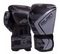 Перчатки боксерские на липучке PU Zelart BO-3397 (размер 8-12oz, цвета в ассортименте)