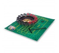 Настольная игра «Пьяная рулетка» алко рулетка SP-Sport IG-1805 (1рулетка, 16 рюмок, 60 фишек, 2 метал.шарика, 1 игровое поле, 1 стик, р-р 30,5х30,5х6с