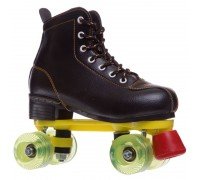 Ролики квады SP-Planeta Z-3853 (32-41) (PVC, пластик, металл, колесо-PU, черный)