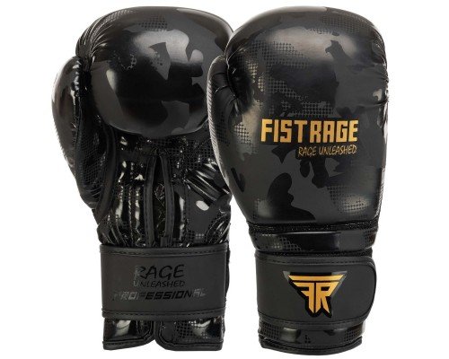 Перчатки боксерские на липучке FLEX FISTRAGE VL-5552 (размер 10-14oz, цвета в ассортименте)