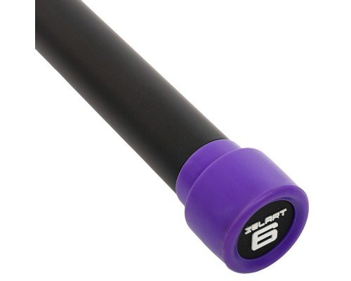 Бодибар Body Bar Zelart FI-4776-6 6кг (l-1,22м, d-35мм, металл, PU)