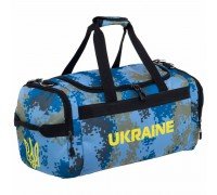 Сумка спортивная UKRAINE GA-1801-UKR (полиэстер, размер 50X23X25см, цвета в ассортименте)