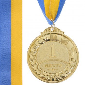 Медаль спортивная с лентой SP-Sport HIT ø6,5см C-3171 (металл, ø6,5 см, 20g, 1-золото, 2-серебро, 3-бронза)