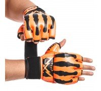 Перчатки для смешанных единоборств MMA PU ZELART BO-1395 (р-р S-L, цвета в ассортименте)