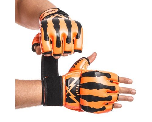 Перчатки для смешанных единоборств MMA PU ZELART BO-1395 (р-р S-L, цвета в ассортименте)