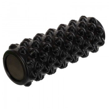 Роллер массажный цилиндр (ролик мфр) заполненный пеной 36см Grid Bubble Roller EVA Zelart FI-5714 (d-14см, цвета в ассортименте)