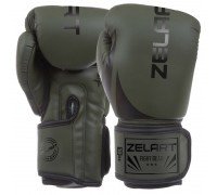 Перчатки боксерские на липучке PU Zelart BO-8352-O (размер 8-12oz, цвета в ассортименте)