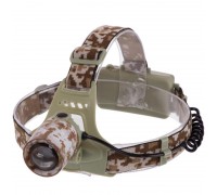 Фонарик налобный SP-Sport SY-8065M (пластик, на аккумуляторе 18650, цвета в ассортименте)