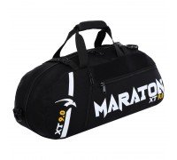 Сумка-рюкзак 2в1 MARATON BO-5112 (полиэстер, р-р 55x30x25см, черный)