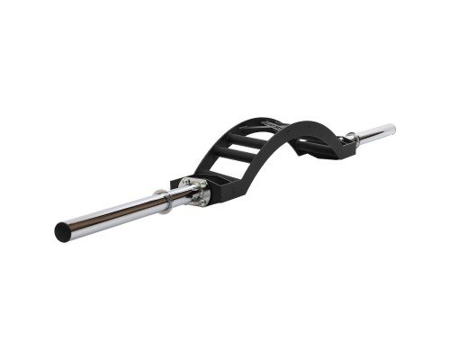 Гриф для штанги стальной швейцарский мультихват Multi Grip Swiss Bar  длина 2,12м ø50мм MDbuddy TA-3344 (металл, размер 212x16,5x16,5см, черный) MD211