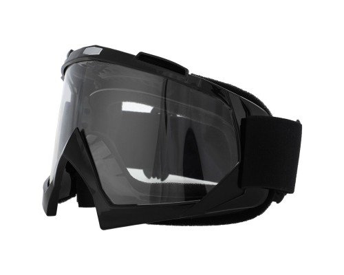 Мотоочки SP-Sport MT003-1-BK1 прозрачный визор (TPU, цвет оправы-черный)