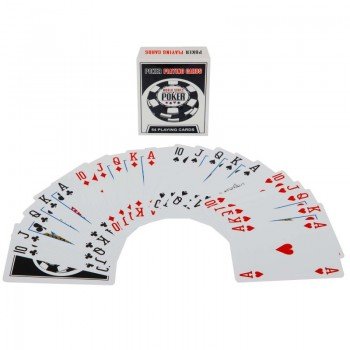 Карты игральные пластиковые SP-Sport 8027 POKER (колода в 54 листа)