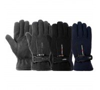 Перчатки спортивные теплые на меху SP-Sport BC-8561 (флис, р-р L, уп.-12пар, цена за 1пару)