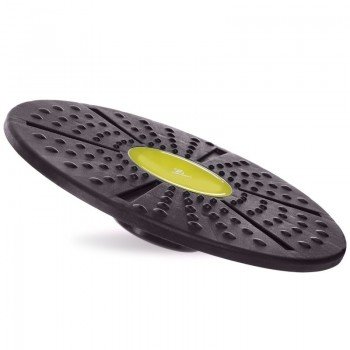 Диск балансировочный балансборд BALANCE BOARD Zelart FI-2581 (MD1420) (PP, d-38х8см, макс.вес пользователя 200кг, черный-серый)