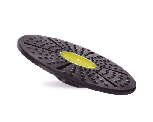 Диск балансировочный балансборд BALANCE BOARD Zelart FI-2581 (MD1420) (PP, d-38х8см, макс.вес пользователя 200кг, черный-серый)