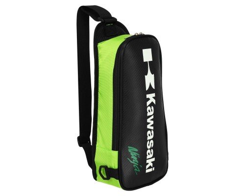 Мотосумка-слинг KAWASAKI SP-Sport MS-5481-7 (полиэстер, нейлон, р-р 42x15x7см, 5л салатовый-черный)
