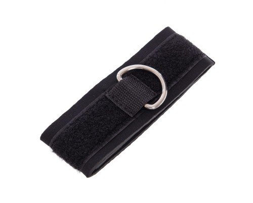 Лямка для ног 1 штука Zelart FI-6956 (нейлон, р-р 50х5,5см, цена за 1 шт , черный) в уп 2 шт