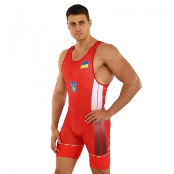 Трико для борьбы мужское UKRAINE SP-Sport JY-0724 цвета в ассортименте (бифлекс, S-4XL, рост 160-200см, цвета в ассортименте)