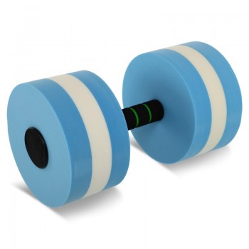 Гантели для аквааэробики круглые 1шт SP-Sport PL-0459 (EVA, р-р l-26см, d-15см)