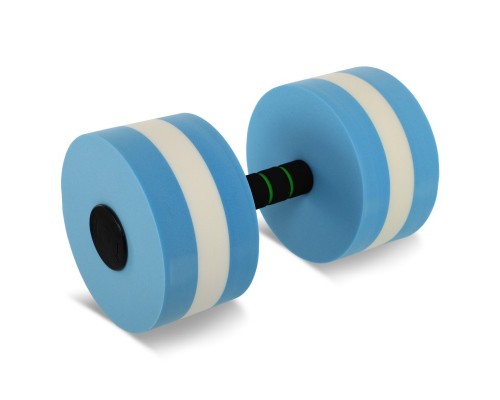 Гантели для аквааэробики круглые 1шт SP-Sport PL-0459 (EVA, р-р l-26см, d-15см)
