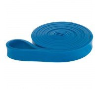 Резина петля для подтягиваний и тренировок лента силовая SP-Sport Fitness LINE FI-9584-3 (латекс, 2080x21x4,5мм, жесткость M, нагрузка 35-50кг, синий)