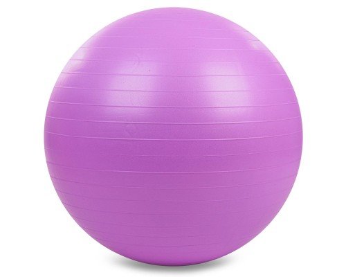 Фитбол мяч для фитнеса сатин ø75см Zelart FI-1984-75 (PVC, 1200г, цвета в ассортименте, ABS технолог)