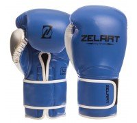 Перчатки боксерские на липучке PU Zelart BO-1384 (размер 10-14oz, цвета в ассортименте)